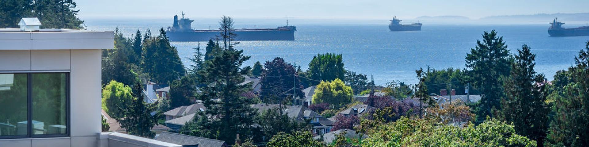 Why Esquimalt aerial view