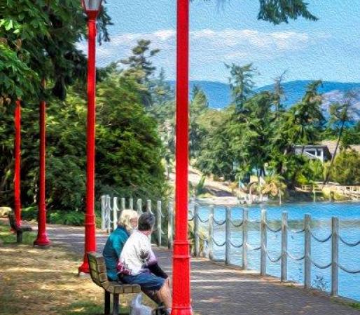 Summer Gorge Bench