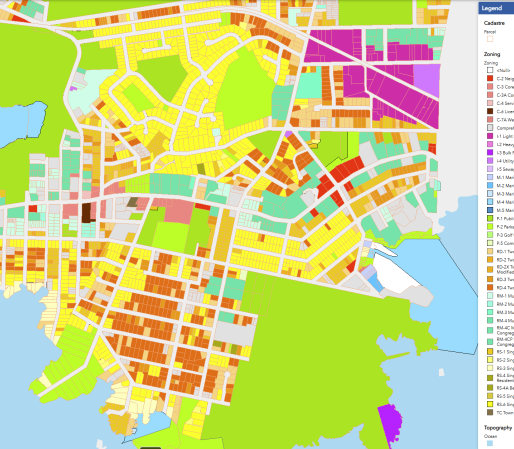 Esquimalt Zoning Map