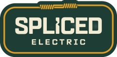 Spliced Electric Branded Logo